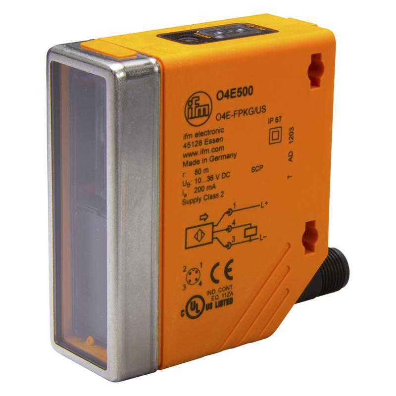 Karşılıklı sensör – alıcı İfm Electronic O4E500 - O4E-FPKG/US