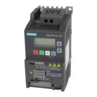 Değişken frekanslı sürücü Siemens SINAMICS V20 - 6SL3210-5BB13-7BV1