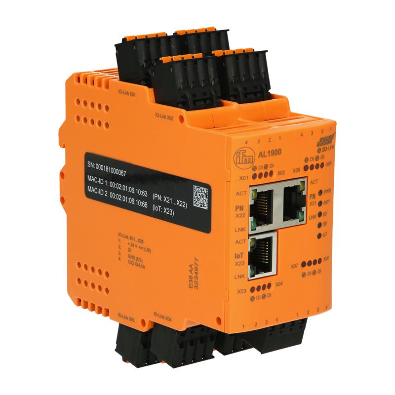 IO-Link Master CabinetLine İfm Electronic AL1900 - Görsel 2