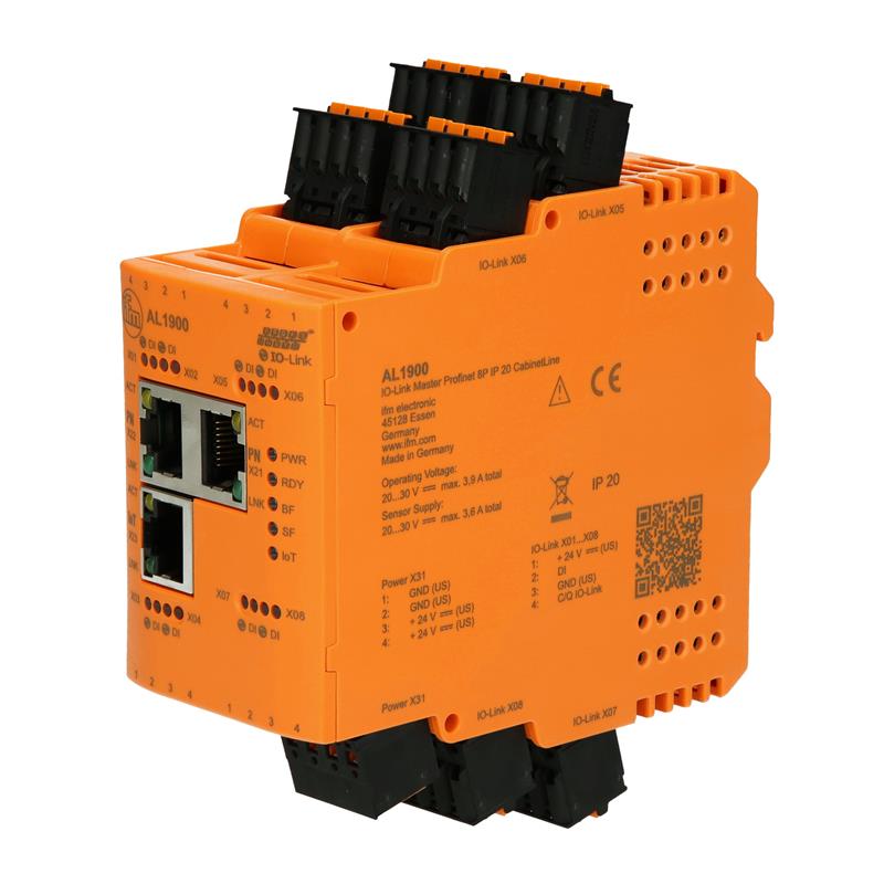 IO-Link Master CabinetLine İfm Electronic AL1900 - Görsel 3