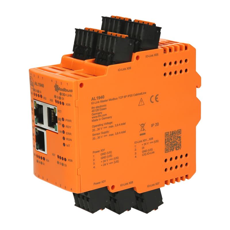 IO-Link Master CabinetLine İfm Electronic AL1940 - Görsel 3