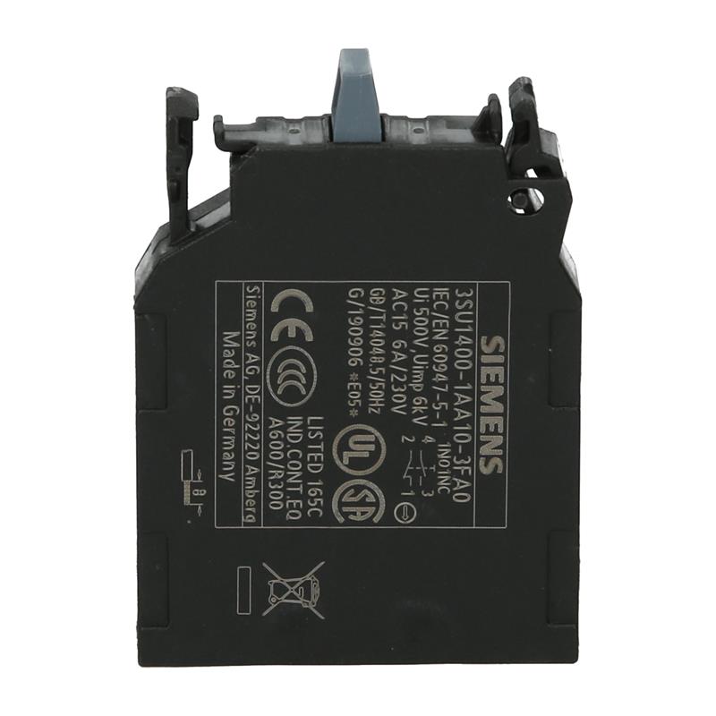 Kontak elemanı Siemens SIRIUS ACT 3SU1400-1AA10-3FA0