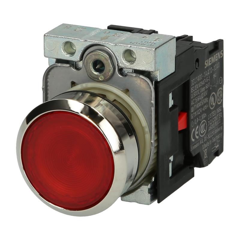 Işıklı butonlu komple cihaz Siemens SIRIUS ACT 3SU1152-0AB20-1CA0