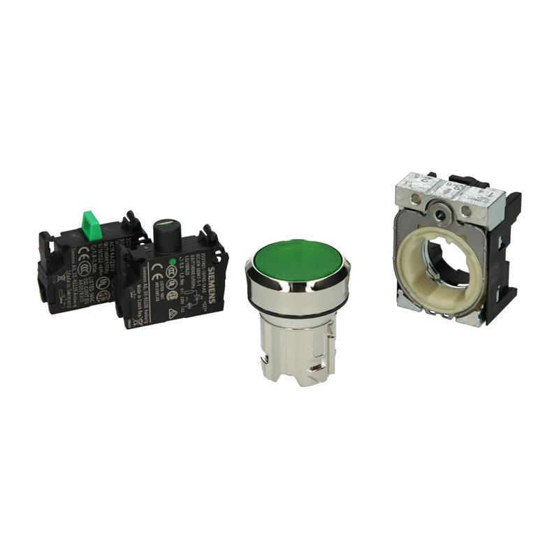 Işıklı butonlu komple cihaz Siemens SIRIUS ACT 3SU1156-0AB40-1BA0 - Görsel 3