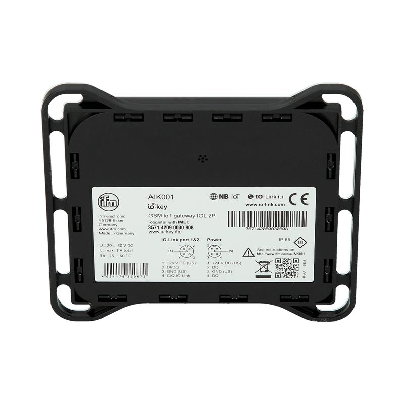 İfm Electronic AIK001 - Kablosuz io-key GSM IoT Ağ Geçidi IOL 2P - Görsel 2
