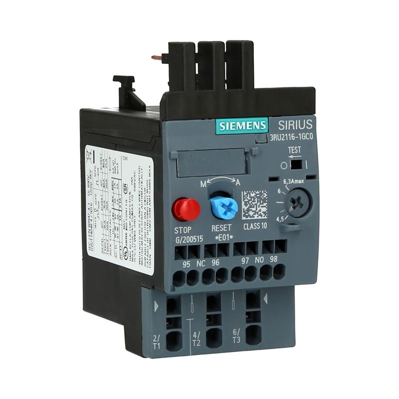 Aşırı yük rölesi Siemens SIRIUS 3RU2116-1GC0 - Görsel 2