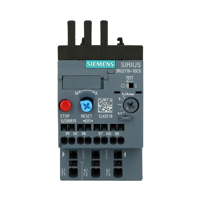 Aşırı yük rölesi Siemens SIRIUS 3RU2116-1GC0 - Görsel 3
