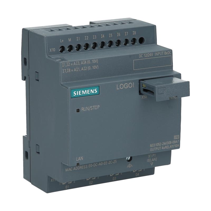 Siemens LOGOSU! 12/24 RCeo - 6ED1052-2MD08-0BA1 - Görsel 3
