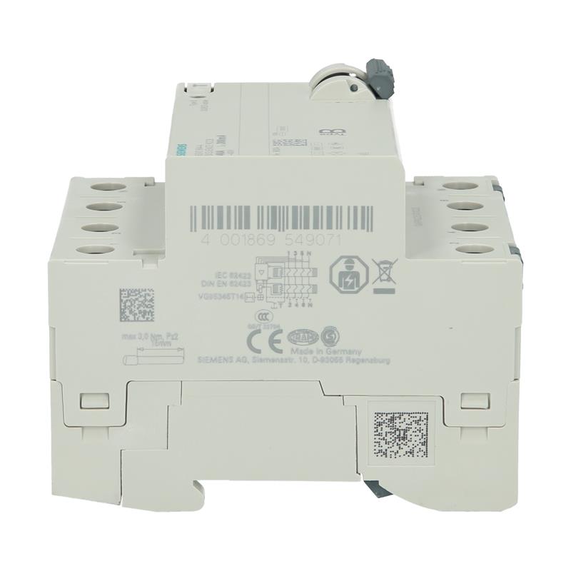 Kaçak akım devre kesici Siemens 5SV3644-4 - Görsel 2