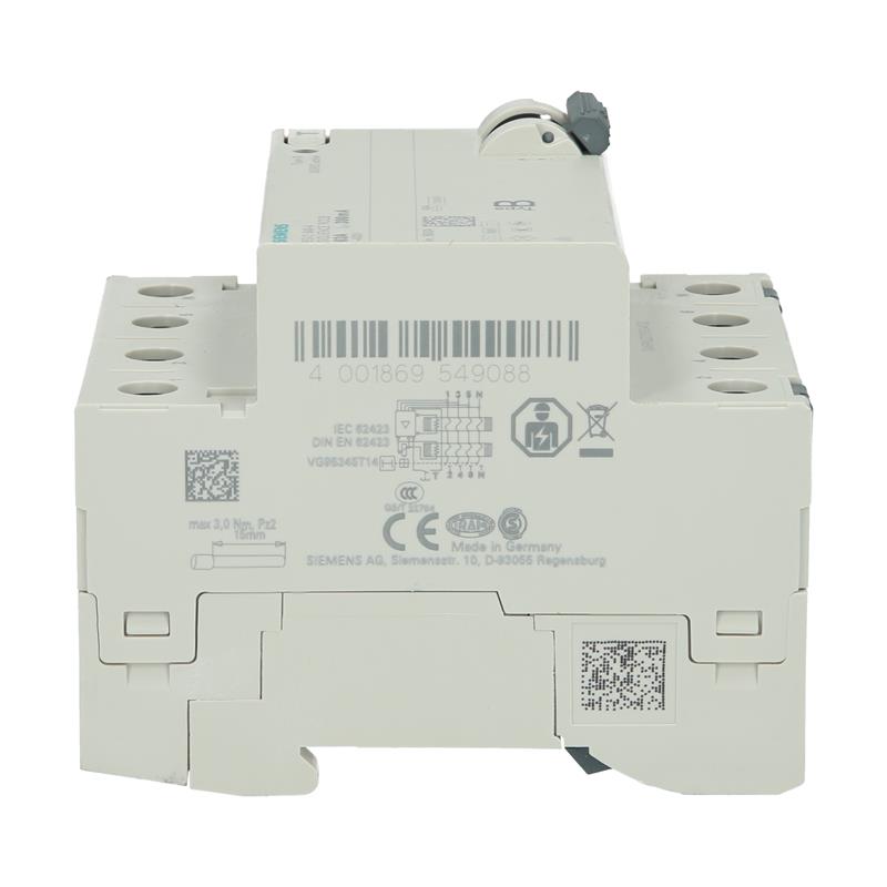 Kaçak akım devre kesici Siemens 5SV3646-4 - Görsel 2