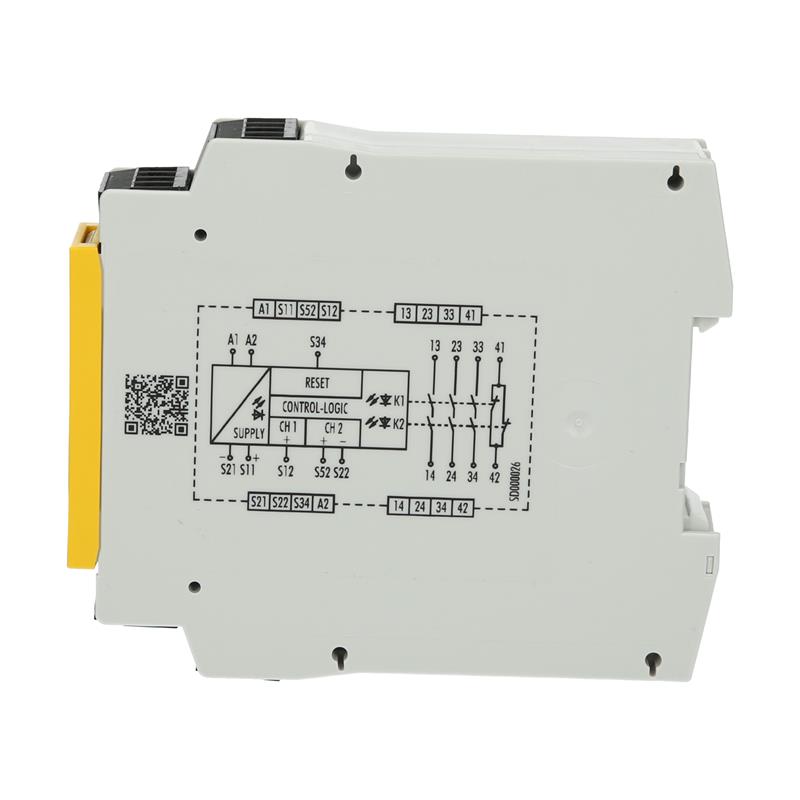 Güvenlik rölesi Wieland R1.188.1810.0 - SNA4043K-A AC/DC 24V (A) - Görsel 2
