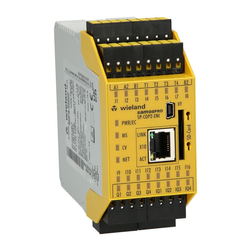 samos® PRO COMPACT Temel Modül Wieland R1.190.1320.0 - SP-COP2-ENI-C DC 24V