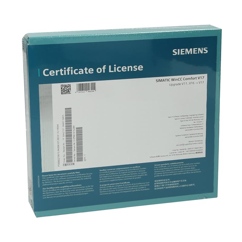 Siemens SIMATIC WinCC Comfort V17