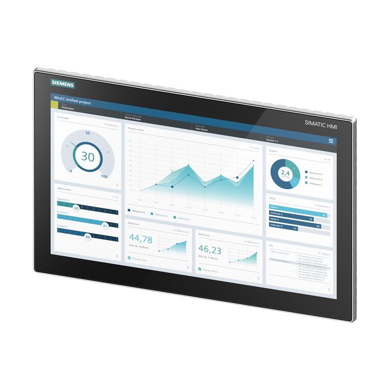 Siemens SIMATIC HMI MTP1900 Birleşik Konfor Paneli - 6AV2128-3UB06-0AX1 - Görsel 3