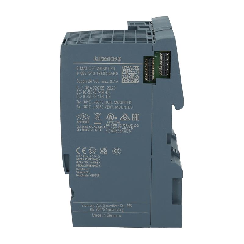 Siemens SIMATIC DP CPU 1510SP F-1 PN - 6ES7510-1SK03-0AB0 - Görsel 2