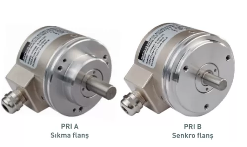 OPKON PRI 58A/58B Serisi Optik Dönerli Artımsal Encoder