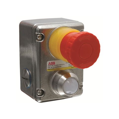 EstrongZ E-Stop 2NC/2NO, M20, SS, LED