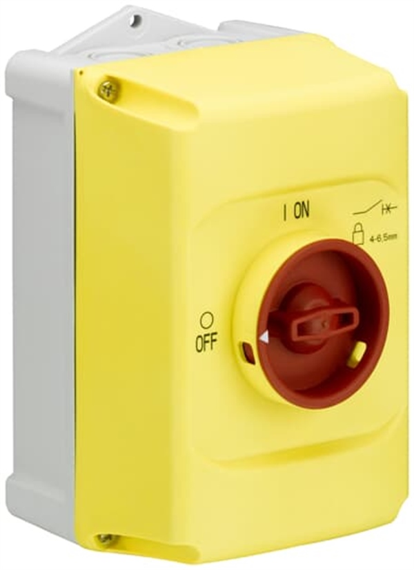 IB132-Y (Boş IP65 kutu - sarı-kırmızı )