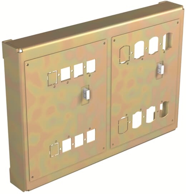 Yatay mekanik kilit seti - 2 adet T6 için