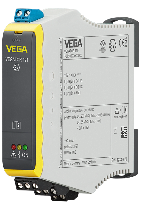 VEGATOR 121 TOR121.AASXKBX Tek Kanallı Kontrol Cihazı