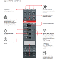 CT-ARS.11P, CT-S zamanlayıcı serisinden tek fonksiyonlu bir elektronik zaman rölesidir.