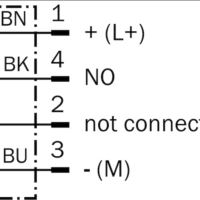 IME18-08BPSZC0S Endüktif yakınlık sensörleri IME Bağlantı şeması
