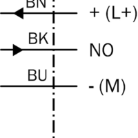 IME18-08BPSZW2S SICK ENDÜKTİF SENSÖR Bağlantı şeması