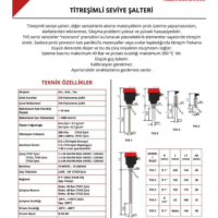 teotse çatal titreşimli şalter teknik bilgiler